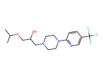C16H24F3N3O2 structure