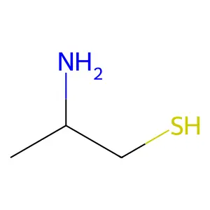 1-Propanethiol, 2-amino- structure
