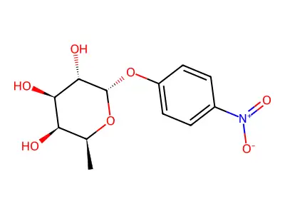 p-Nitrophenyl alpha-L-fucoside structure