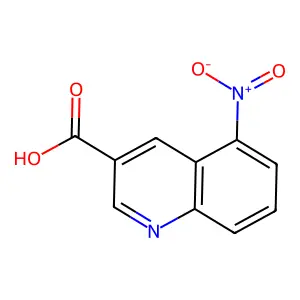 5-Nitroquinoline-3-carboxylic acid structure
