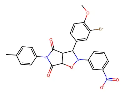 C25H20BrN3O6 structure