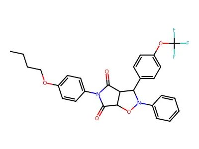 C28H25F3N2O5 structure