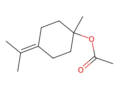 gamma-Terpinyl acetate structure