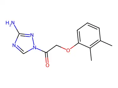 1-(3-Amino-1,2,4-triazol-1-yl)-2-(2,3-dimethylphenoxy)ethanone structure