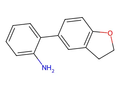 2-(2,3-Dihydro-1-benzofuran-5-yl)aniline structure
