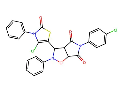 C26H17Cl2N3O4S structure