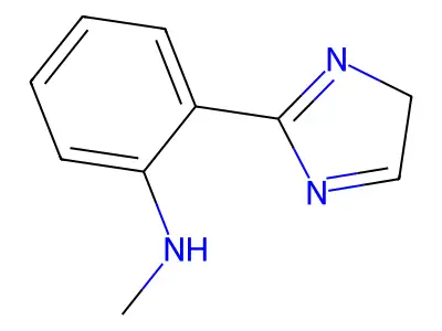 2-(4H-imidazol-2-yl)-N-methylaniline structure