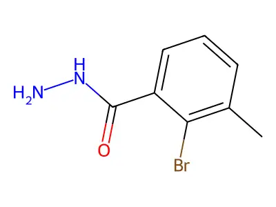 2-Bromo-3-methylbenzhydrazide structure