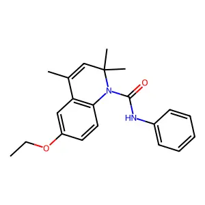 6-ethoxy-2,2,4-trimethyl-N-phenylquinoline-1-carboxamide structure