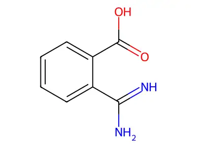 2-Carbamimidoylbenzoic acid structure