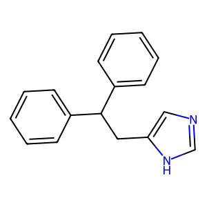 4-(2,2-Diphenylethyl)imidazole structure