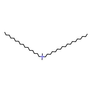 Dimethylpalmitylstearylammonium structure