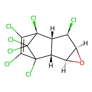 Epoxyheptachlor structure