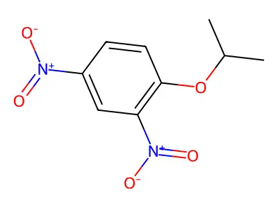 2,4-Dinitro-1-(propan-2-yloxy)benzene structure