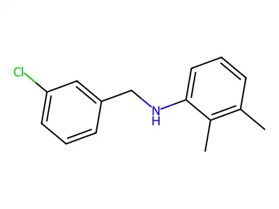 N-(3-Chlorobenzyl)-2,3-dimethylaniline structure