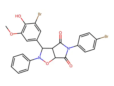 C24H18Br2N2O5 structure