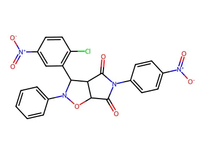 C23H15ClN4O7 structure