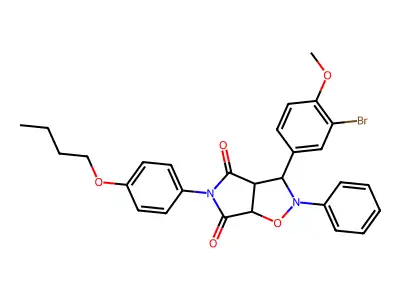 C28H27BrN2O5 structure