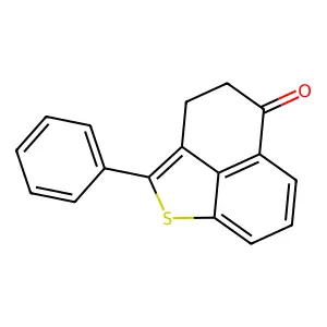3,4-Dihydro-2-phenyl-5H-naphtho[1,8-bc]thiophen-5-one structure