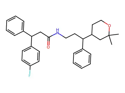 C31H36Fno2 structure