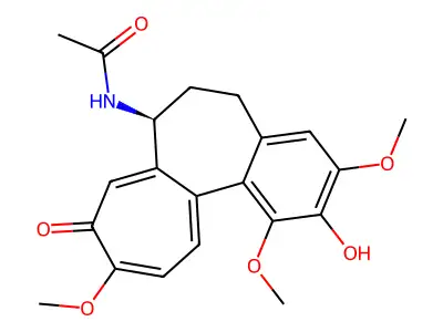 (-)-2-Demethylcolchicine structure