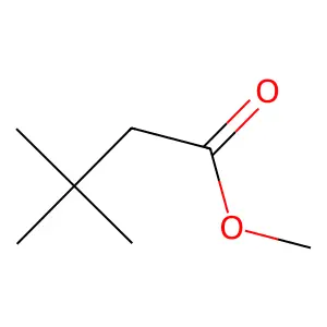 Methyl 3,3-dimethylbutyrate structure