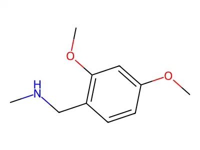 (2,4-Dimethoxyphenyl)methyl-methylazanium structure