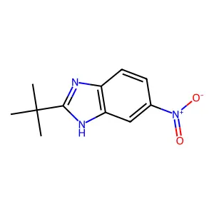 2-Tert-butyl-5-nitro-1h-benzimidazole structure