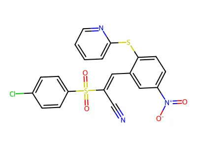 C20H12ClN3O4S2 structure