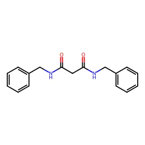 3,4,5-Pyridinetricarbonitrile, 2-amino-6-methoxy- structure