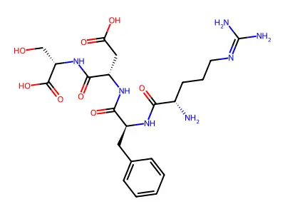Arg-Phe-Asp-Ser, >=97% (HPLC) structure