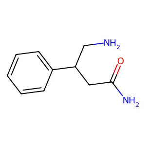 4-Amino-3-phenylbutanimidic acid structure