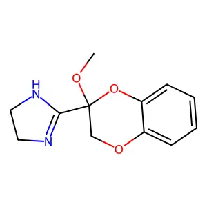 2-Methoxyidazoxan structure