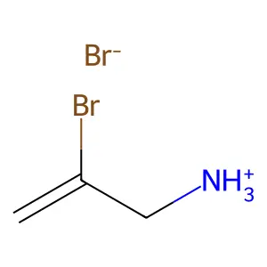 2-Bromoprop-2-en-1-amine--hydrogen bromide (1/1) structure