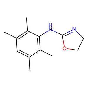 Aniline, N-(2-oxazolinyl)-2,3,5,6-tetramethyl- structure