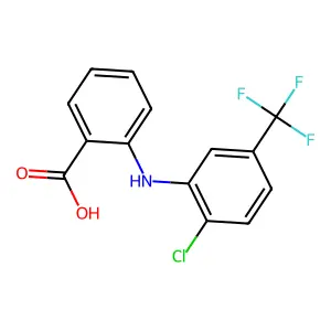 Anthranilic acid, N-(5-chloro-alpha,alpha,alpha-trifluoro-m-tolyl)- structure