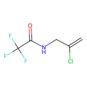 Acetamide, N-(2-chloroallyl)trifluoro- structure