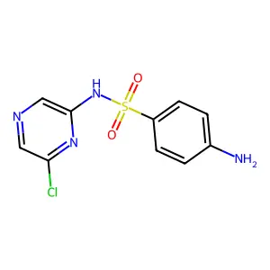 Sulfaclozine structure