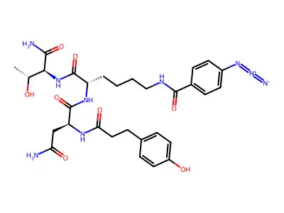 N-Hpp-asp-lys-azb-thr-NH2 structure