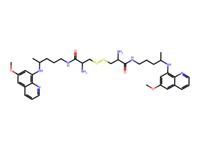 Cysteinylprimaquine structure