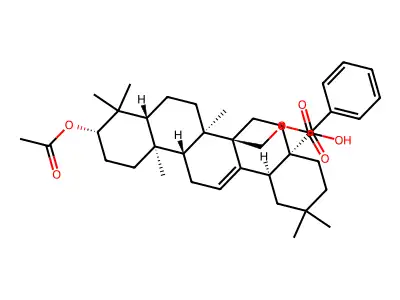 Helicterilic acid structure