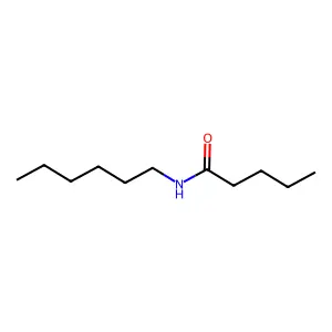 Valeramide, N-hexyl- structure