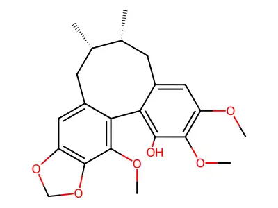 R(+)-Gomisin M1 structure