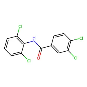3,4-Dichloro-N-(2,6-dichlorophenyl)benzamide structure