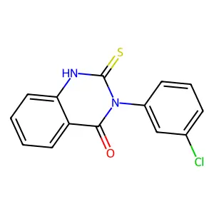 2-{[Hydroxy(imino)methyl]sulfanyl}-N-(3-nitrophenyl)ethanimidic acid structure