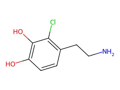 2-Chlorodopamine structure