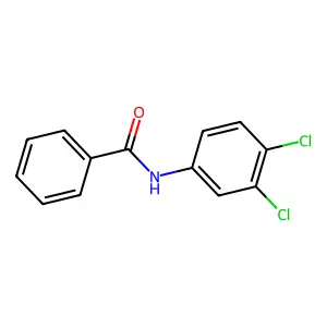 Benzamide, N-(3,4-dichlorophenyl)- structure
