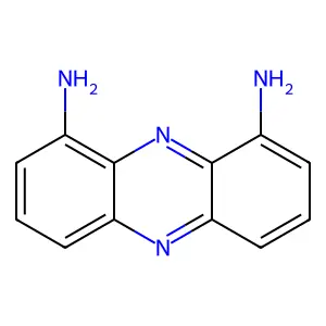 1,9-Diaminophenazine structure