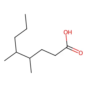4,5-Dimethyloctanoic acid structure