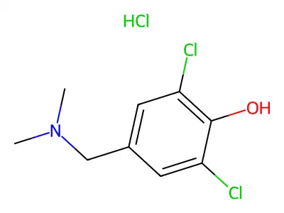 2,6-Dichloro-4-[(Dimethylamino)Methyl]Phenol Hydrochloride structure